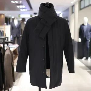 [대구백화점] [트레몰로]남성 베이직 머플러 덕다운 패딩코트(EB5WA131)