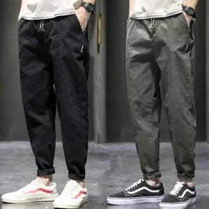 골프 캐주얼 레저팬츠 아웃도어 면 크롭팬츠 바