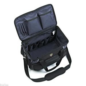 헤비 듀티 사각형 두꺼운 슬롯 공구 가방 (스파이크 포함) 파우치 정리함 전기 기술자 선물