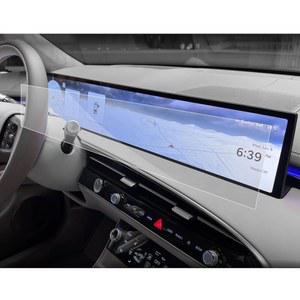 2026 제네시스 GV70 화면 보호기 27인치 액세서리 내비게이션 디스플레이 보호기(올인원)