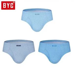 BYC 남성 3매입 맥시 삼각팬티 DOLF1082