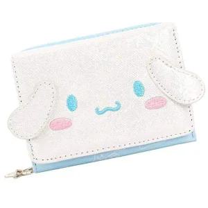 산리오 얼굴 반지갑 시나모롤 1P 지폐 동전 손지갑 컴팩트한지갑