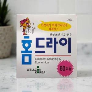 집에서 드라이 클리닝 홈드라이 셀프 세탁 손상 방지 전용 세제 300g