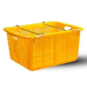 이사바구니 1호이삿짐 플라스틱 사각 콘테나 박스