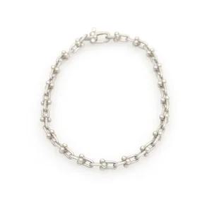 [구구스]중고명품 티파니 실버 하드웨어 마이크로 링크 팔찌 (NO 10235168)