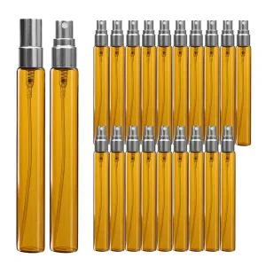 [에이치플러스몰]향수용기 실버 브라운 스프레이 공병 15ml 20개 알루