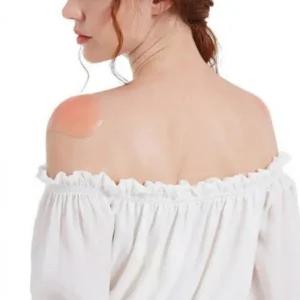 어깨 실리콘 어깨보정 반팔티 어깨뽕 남자 2P (49O3u)