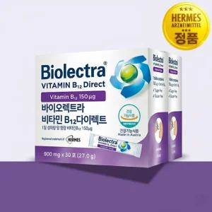 바이오렉트라 헤어메스 비타민B12 다이렉트 900mg x 30포x 2개