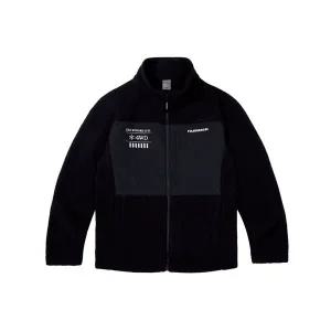 [아웃도어스/험머]험머 H2 남성 그래픽 로고 보아 플리스 본딩 집업 자켓 블랙