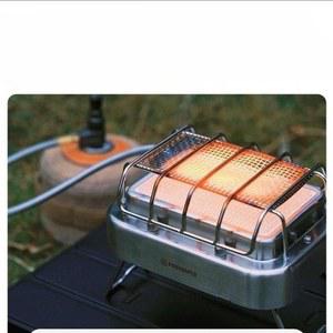 소형 차박 미니 그릴 캠핑미니난로 난방기 스토브 팬히터 불판 다용도 이소가스 난방스토브