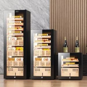 시가 냉장고 숙성 온습도 온도조절 캐비닛 향온 보습 블랙 온도 업소용 습기방지 시거