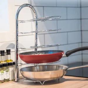 튜링텐 후라이팬 세로형 정리대 5단 거치대