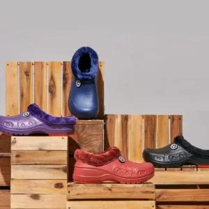 튜린르 꽁꽁 겨울 방수화 털주방신발 남여공용