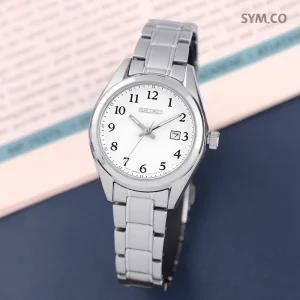 세이코 SUR465P1 모던 클래식 아날로그 사파이어 캐쥬얼 정장 여자 메탈 시계 c