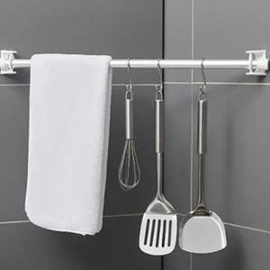 360도 회전 커튼봉 걸이 2개세트