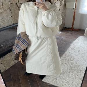 [모어오브]메릴 패딩 SET 아우터 점퍼 롱스커트 투피스