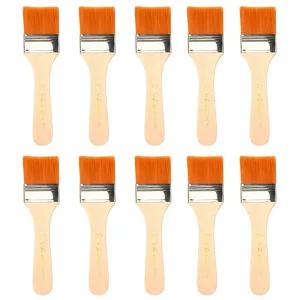 페인트붓 수성붓 페인트브러쉬 젯소붓 D06 6호 10개