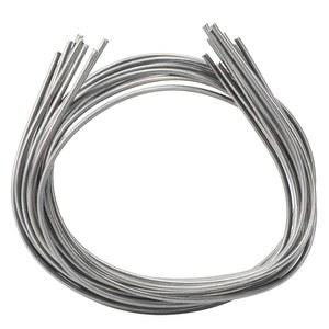 백색 금속 용액 용접 플럭스에 적합한 AUNMAS 용접봉 10PC 알루미늄 구리 저온 전극 2mm 다이아 납땜 플럭스 코어 와이어