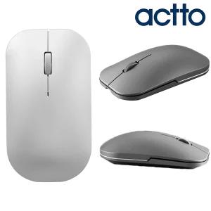 슬림 휴대용 무선 블루투스 마우스 무소음 맥북 노트북 컴퓨터 충전식 멀티페어링 마우스 BTM-15