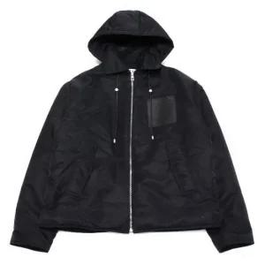 LOEWE  25 Hooded Jacket in nylon  H526Y02WAD 1100)  나일론 후드 자켓)