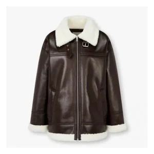 [보브]신세틱 레더 무스탕 점퍼 7155475005 878324