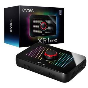 EVGA XR1 프로 캡처 카드, 1440p/4K HDR 캡처/통과, OBS, USB 3.1, ARGB, 오디오 믹서, PC, PS5, PS4, Xbox Series X 및 S, One, 닌텐도 스위치, 144-U1-CB21-LR 인증 획득