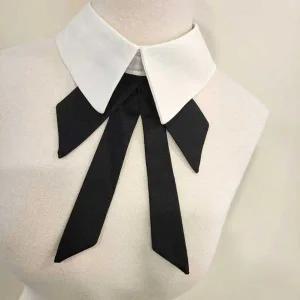 [콩심팥심]여자 페이크 넥카라 나비넥타이