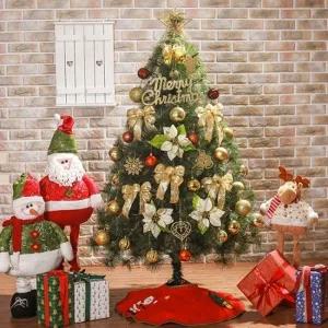 ( )크리스마스트리 풀세트 150cm 카니발골드 리얼솔잎