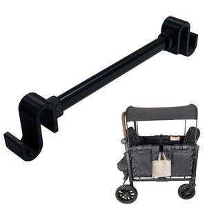 세보미 유모차 웨건 서포트 바, WONDERFOLD W2 엘리트/럭시 호환 (2인승) - 블랙
