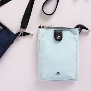 ( )캐주얼 크로스백 미니 폰 보조 가벼운 가방 스카이