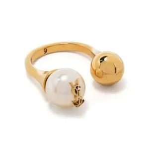 로고 펄 진주 골드 볼 링 698278 Y1526 9366