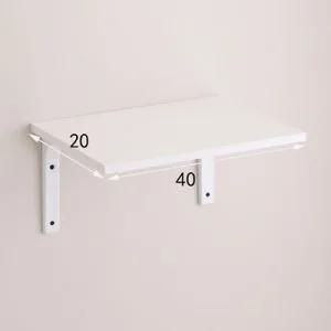 원목 나무 벽선반 40x20cm