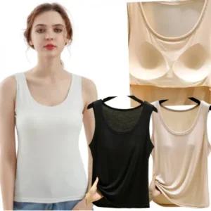 브라나시 편안한 일체형 캡내장 노브라티 IT23088 런닝 슬립