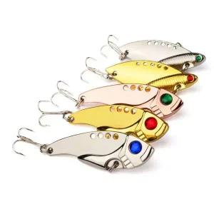 [골드스마일]스푼 진동 흔들림 하드 낚시 베이스 눈 인공