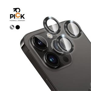 픽몰 메탈링 빛번짐 방지 아이폰 카메라 렌즈 보호 강화유리 쉬운부착 (2COROL)