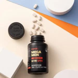 GNC 메가맨 임팩트 남성 멀티비타민 영양제 선물 180p BNS