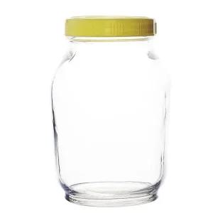 투명 유리 꿀병-2.4L 과일청 잼병 유리꿀병 유리병용기 꿀용기 밀폐유리병