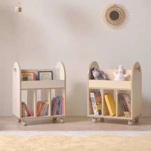 [히트가구] CP106 북카트 이동 트롤리 책꽂이 2colors (착불)