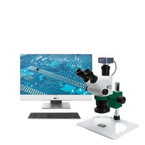 BST-X65S 6.5X-65X PCB Repair Microscope Eyepiece Metal Binocular Stereo for Watch Phone Inspection