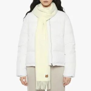 25FW 네추럴 폭스 헤드 머플러 페이퍼 PM06201WB0044 P205