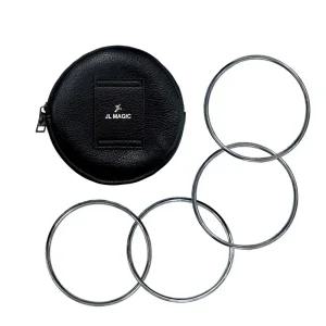 JL매직 닌자링 파우치 포함 손끝에서 링이 이어지고 풀리는 신비한 연결 프리미엄 소링 4.4인치 4개1셋간단