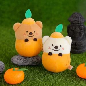 키키쿼카 제주 한라봉 스트레스볼촉감장난감 스트레스볼 인형 쫀득 손장난감 쭈물럭