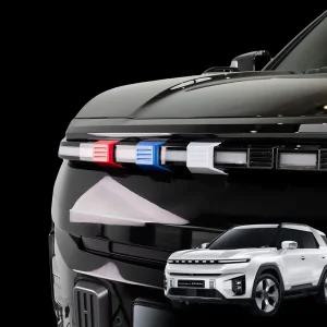 토레스 EVX 튜닝 3색 그릴 커버 포인트 몰딩자동차 차량용품