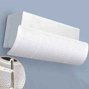 어르신 바이저 학원용 에어컨 가림막 스텐봉 바람 차단기 공기순환팬