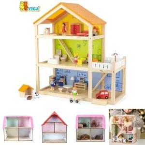 비가(VIGA) 3층 인형의집 (V44569)/미니어처/만들기/캐릭터인형/만들기키트/하우스/돌하우스/보육원