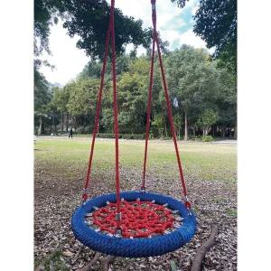 야외 원형 그네 밧줄 놀이 해먹 유치원 놀이터 밸런스 훈련