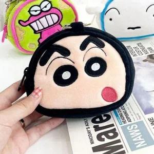 짱구 미니 파우치 2P 동전지갑 귀여운 소품 수납 봉제미니파우치