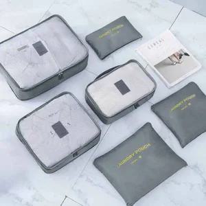 여행용 파우치 6종 세트 휴대용파우치 여행아이템 남성파우치