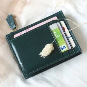 3color 동전 명함 지퍼형 파우치 지폐 소