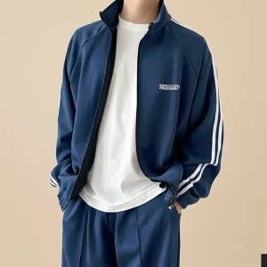 비비오 치프 트랙 라인 오버핏 트레이닝 져지 (3color 2size) 런닝 트랙 집업 자켓